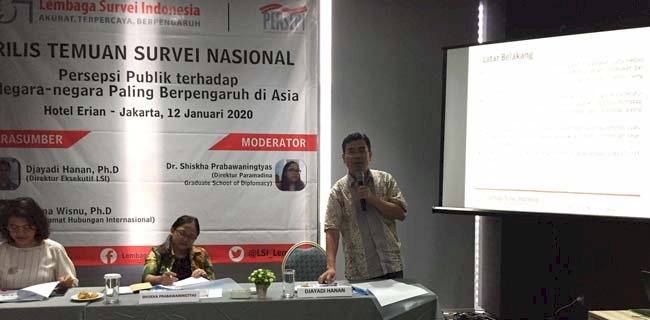 Direktur Eksekutif LSI Djayadi Hanan. (Ist/Rmolsumsel.id). 