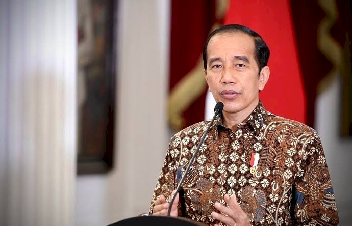 Presiden Joko Widodo mengucapkan selamat merayakan Imlek bagi warga Tionghoa. (Ist/Rmolsumsel.id). 