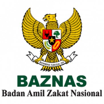 Logo Baznas. 
