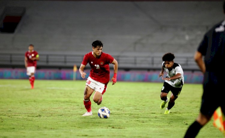 Bek PSIS Semarang Alfreanda Dewangga kembali dipanggil pelatih timnas Shin Tae-yong untuk persiapan jelang Piala AFF U23 2022. (PSSI/rmolsumsel.id)