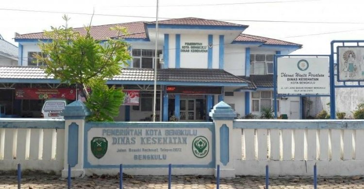 Kantor Dinas Kesehatan Kota Bengkulu. (RMOLBengkulu/rmolsumsel.id)