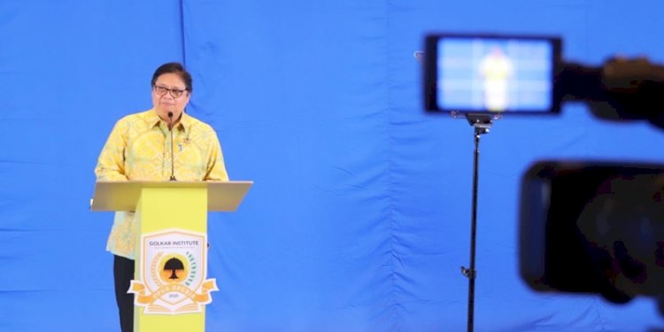 Ketua Umum Partai Golkar, Airlangga Hartanto. (ist/rmolsumsel.id)