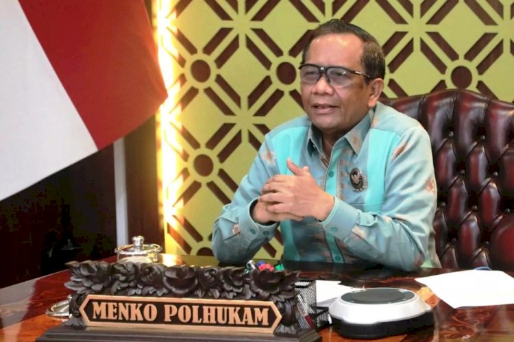 Menko Polhukam Mohammad Mahfud MD. (Kemenko Polhukam/rmolsumsel.id)