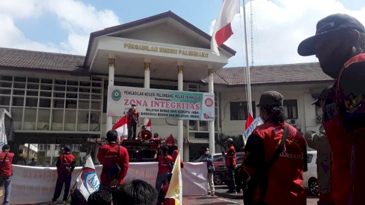 Kantor Pengadilan Negeri Palembang. (ist/rmolsumsel.id)