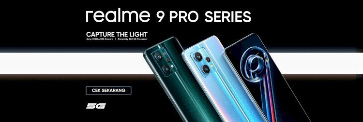 Realme 9 pro plus. (Istimewa/met_