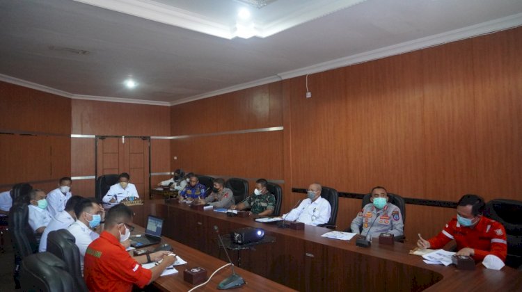 Rapat penanganan karhutla di OKI. (Istimewa/rmolsumsel.id)