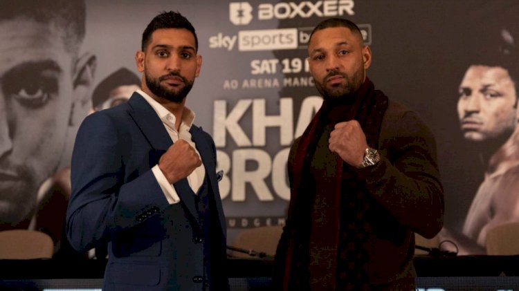 Amir Khan vs  Kell Brook/net 