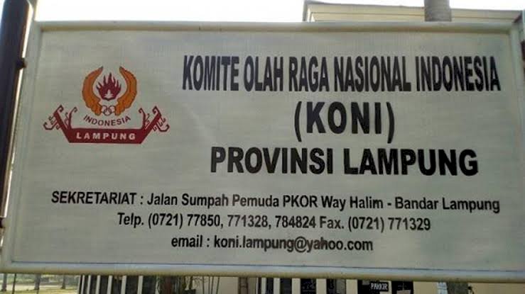 Kantor KONI Lampung/ist