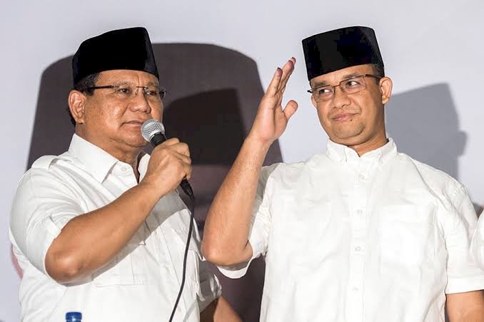 Prabowo Subianto dan Anies Baswedan/net