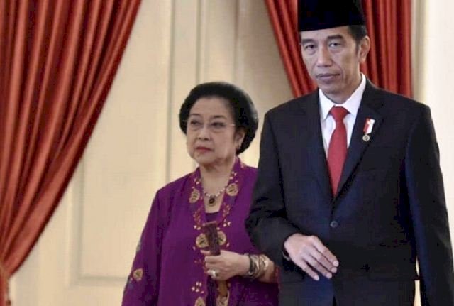Presiden Joko Widodo dan Ketua Umum DPP PDI Perjuangan Megawati Soekarnoputri. (Net/rmolsumsel.id)