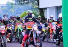 Puluhan Rider Motor Trail Jajal Medan Ekstrem di Musi Banyuasin