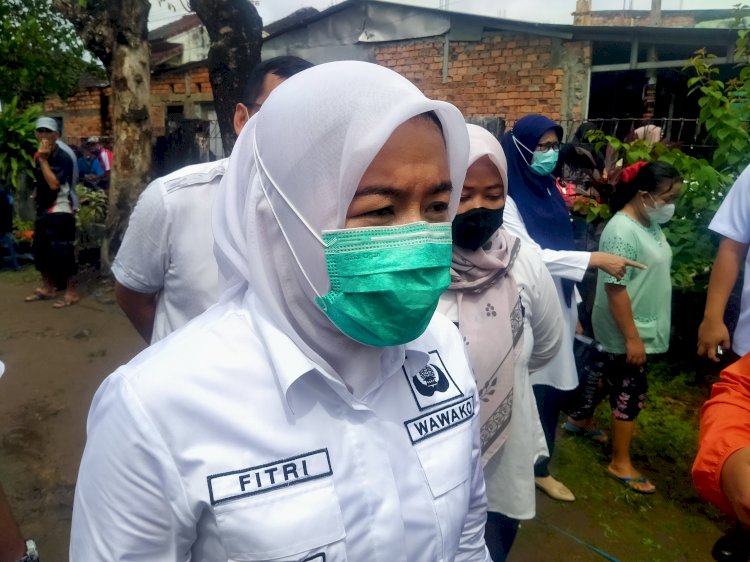 Wakil Wali Kota Palembang, Fitrianti Agustinda. (Humaidy Kennedy/rmolsumsel.id)