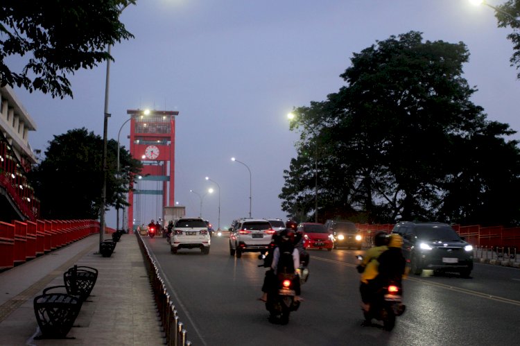 Jembatan Ampera. (ist/rmolsumsel.id)