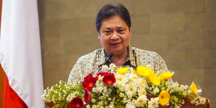Menteri Koordinator Bidang Perekonomian, Airlangga Hartarto. (Istimewa/rmolsumsel.id)