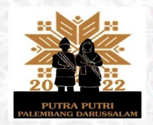 Logo Pemilihan Putra Putri Palembang Darussalam 2022. (Net/rmolsumsel.id)