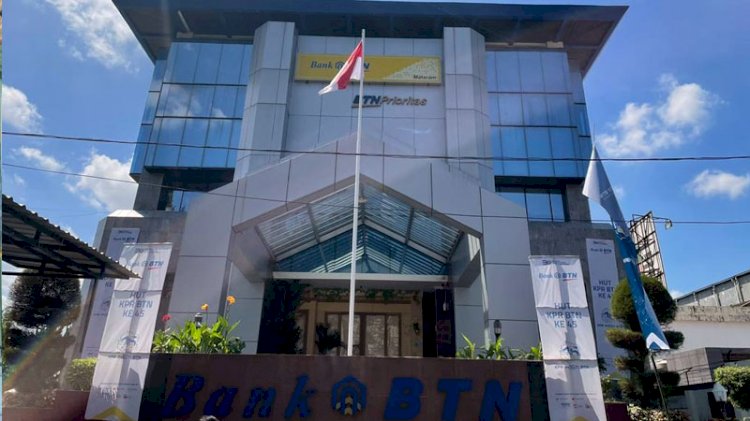 Kantor Bank BTN di Mataram, Nusa Tenggara Barat./Dok