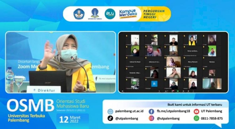 Orientasi Studi Mahasiswa Baru (OSMB) secara online/repro