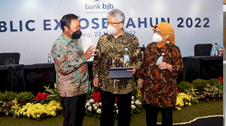 Publik Expose bank bjb yang digelar secara hybrid, Selasa (22/3)./Dok