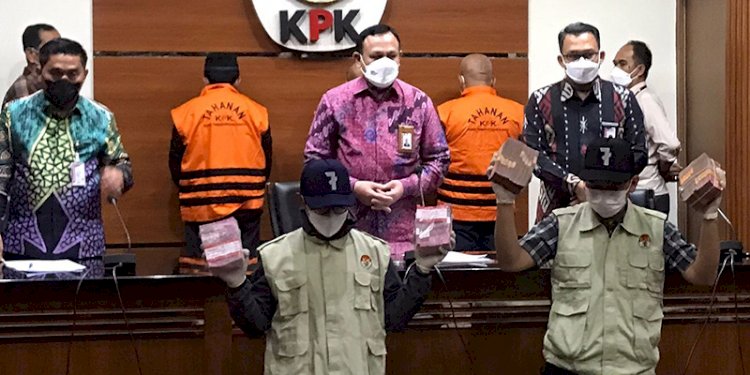 Ketua KPK Firli Bahuri saat menyampaikan ekspose penetapan tersangka Walikota Bekasi Rahmat Effendy/RMOL