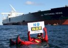 Kapal Tangker Pertamina Prime Diblokir Aktivis Greenpeace di Perairan Denmark
