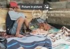 Viral, Seorang Anak Termangu Didepan Jasad Sang Ayah di Pondok Tak Layak Huni