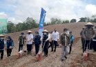 Kolaborasi Polres dan Pemkab Muara Enim Dukung Program Ketahanan Pangan, Tanam Jagung di Lahan 5 Hektar