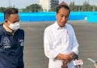 Dukung Pelaksanaan Formula E, Presiden Jokowi Tinjau Lokasi Sirkuit Bareng Anies