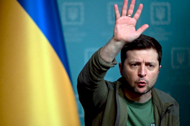 Presiden Ukraina, Volodymyr Zelensky. (Istimewa/net)