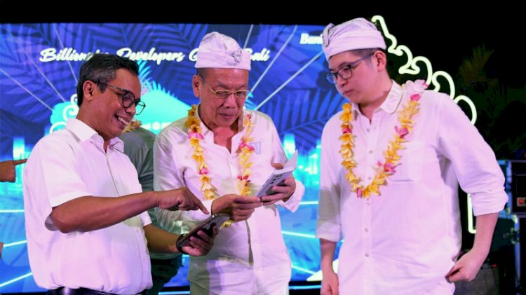 Acara 100 Billion Achievement KPR Non Subsidi bersama Mitra Developer di Nusa Dua, Bali, Kamis (31/3)./Dok