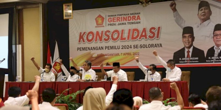 Konsolidasi kader Gerindra se-Solo Raya/Net