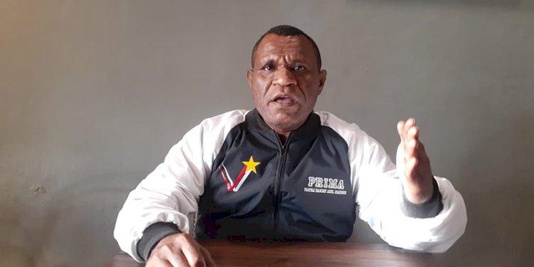 Jurubicara DPP Partai Rakyat Adil Makmur (Prima) khusus Papua dan Papua Barat, Arkilaus Baho/Ist