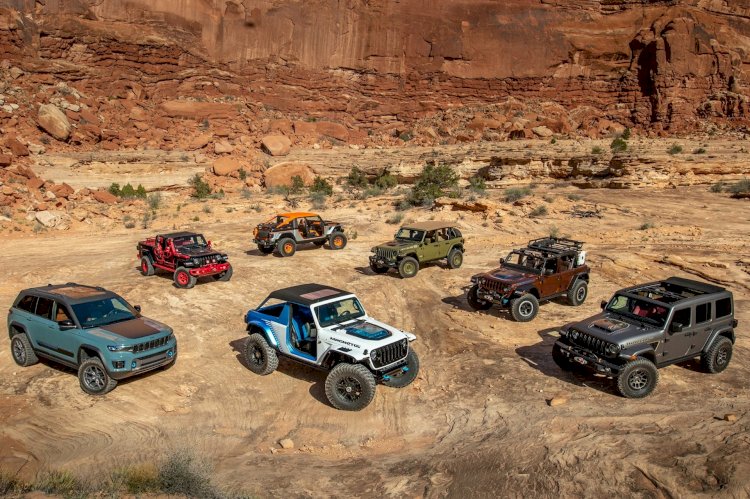 Tujuh konsep Jeep dalam Easter Jeep Safari 2022. (Istimewa/Carscoops)