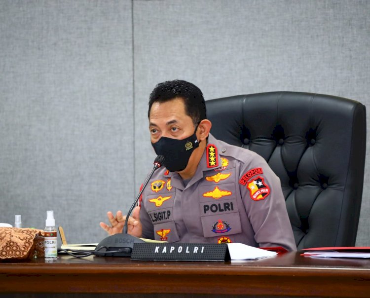 Kapolri Jenderal Listyo Sigit Prabowo. (Ist/Rmolsumsel.id). 