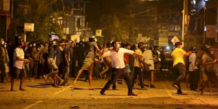 Kerusuhan di Sri Lanka akibat krisis ekonomi/Net