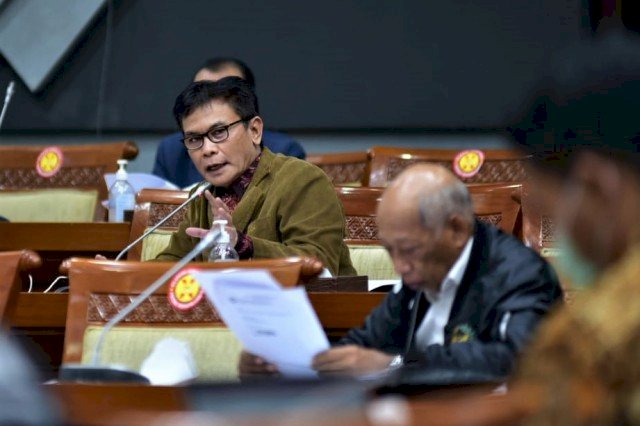 Anggota Komisi III DPR RI Johan Budi S. Pribowo. (DPR RI/rmolsumsel.id)