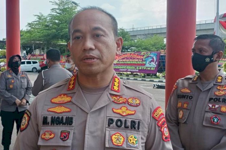 Kapolrestabes kota Palembang Kombes Pol Mokhamad Ngajib. (Ist). 