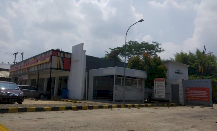 Gudang Alfamart di Kalibalangan, Lampung Utara. (ist/rmolsumsel.id)