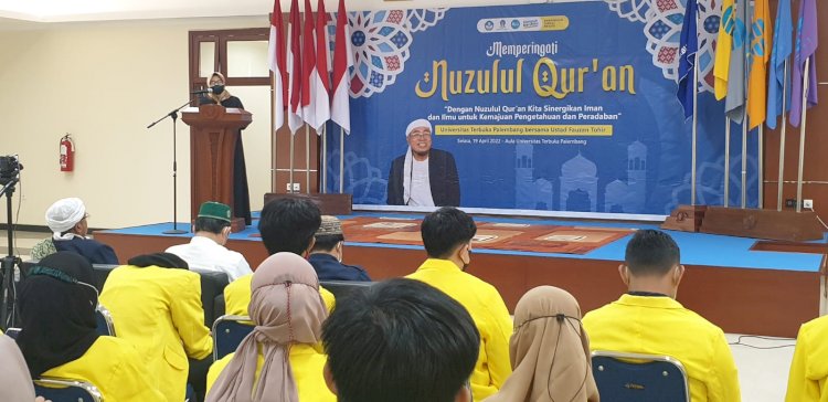 Dalam rangka sinergikan Iman dan Ilmu, Universitas Terbuka gelar Tausyiah hingga berbagi takjil/ist