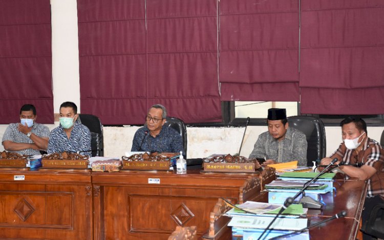 Rapat Dengar Pendapat (RDP) Komisi IV DPRD Sumsel terkait fatality yang terjadi di areal IUP PT Manambang Muara Enim. (ist/rmolsumsel.id)