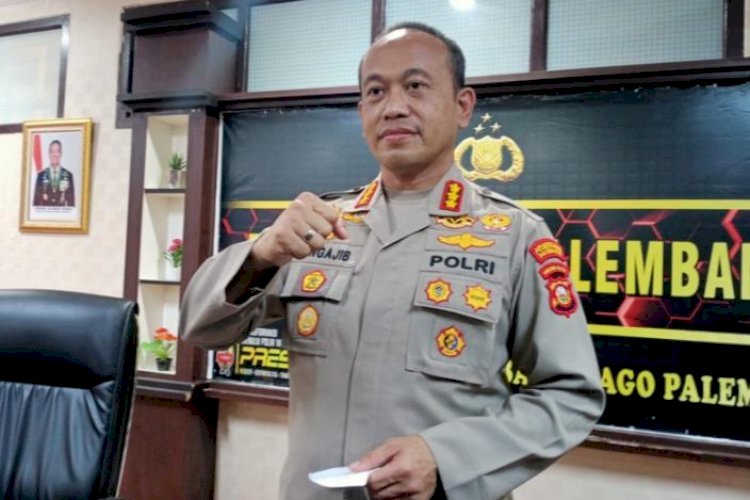 Kapolrestabes Palembang, Kombes Pol Mokhamad Ngajib. (Ist).. 
