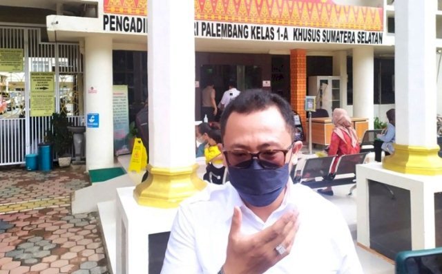 Kuasa Hukum Alex Noerdin Redho Junaidi. (Ist/rmolsumsel.id)