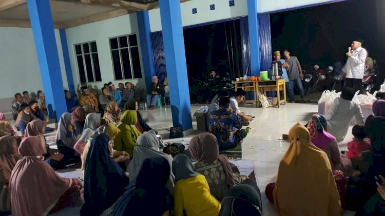 Suasana buka bersama Partai NasDem di Muara Enim. (Noviansyah/rmolsumsel.id)