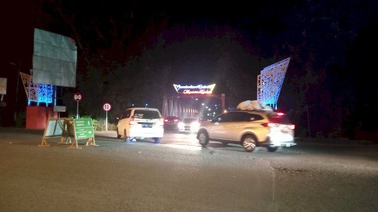 Suasana arus mudik dalam kota di Muara Enim. (Noviansyah/rmolsumsel.id)