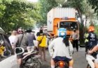 Mobil Travel Asal Bengkulu Hantam Truk Kontainer, 10 Penumpang Terluka