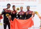 Raih 8 Emas dan 6 Perak, Rowing Indonesia Juara Umum SEA Games XXXI