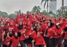 Peringatan Harkitnas, PDI Perjuangan Gelar Senam Indonesia Cinta Tanah Air Serentak di Sumsel