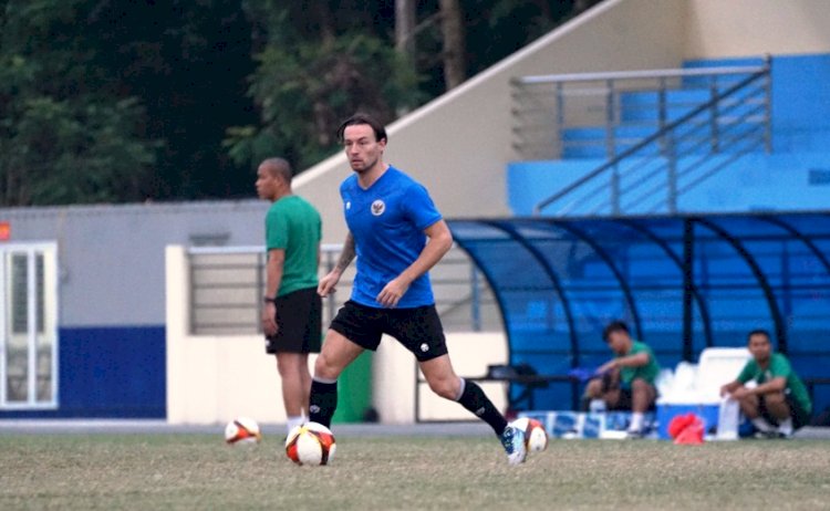 Gelandang Timnas U23 Indonesia Marc Klok. (PSSI/rmolsumsel.id)