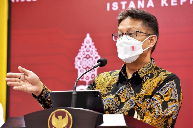 Menteri Kesehatan Budi Gunadi Sadikin. (Humas Setkab/rmolsumsel.id)