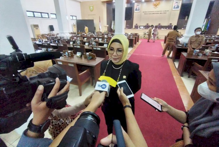 Ketua DPRD Sumsel RA Anita Noeringhati. (Dudy Oskandar/rmolsumsel.id)
