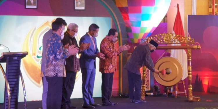 Wakil Presiden RI, Maruf Amin meresmikan Halal Industry Event 2022/Ist